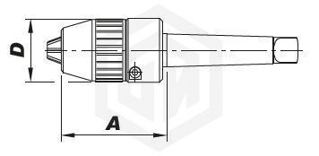 Патрон сверлильный высокоточный MTA2-16 STI Патрон сверлильный высокоточный MTA2-16 STI