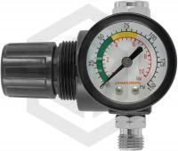 Jonnesway ACC-612 Регулятор воздуха с манометром для "Краскопульта" системы HVLP Jonnesway ACC-612 Регулятор воздуха с манометром для "Краскопульта" системы HVLP