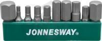 Jonnesway S04H-D13010S Набор вставок-бит1/4’’HDR на пластиковом держателе, HEX, SPLINE, 10 предметов Jonnesway S04H-D13010S Набор вставок-бит1/4’’HDR на пластиковом держателе, HEX, SPLINE, 10 предметов