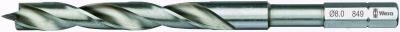 849/1 HSS Бита-сверло спиральное по дереву, 1/4" C6.3, 8 x 110 мм 849/1 HSS Бита-сверло спиральное по дереву, 1/4" C6.3, 8 x 110 мм