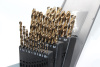 Набор сверл кобальтовых 1-13 мм 25 штук HSS-Co5 DIN338 STI Набор сверл кобальтовых 1-13 мм 25 штук HSS-Co5 DIN338 STI