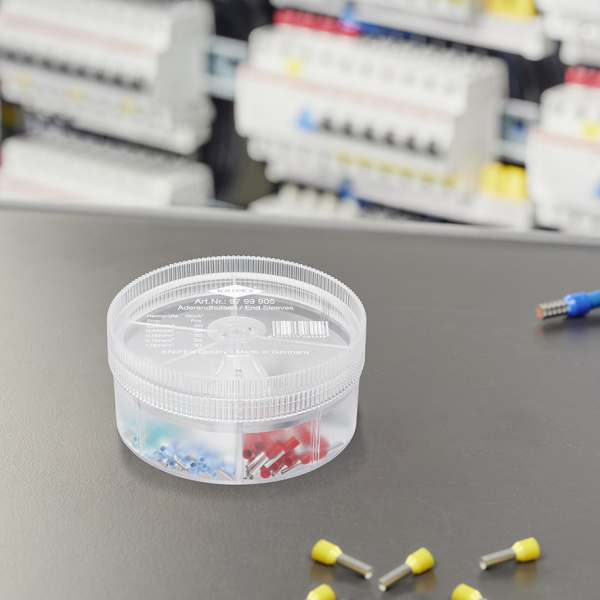 Набор изолированных контактных гильз, 0.25 мм² 30 Набор изолированных контактных гильз, 0.25 мм² 30