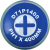 Jonnesway D71P1400 Отвертка стержневая крестовая ANTI-SLIP GRIP, PH1x400 мм Jonnesway D71P1400 Отвертка стержневая крестовая ANTI-SLIP GRIP, PH1x400 мм