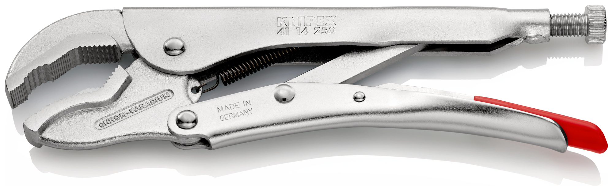 Зажим ручной, губки с двойной выемкой, круг 36 мм, квадрат 36 мм, под ключ 36 мм, длина 250 мм Зажим ручной, губки с двойной выемкой, круг 36 мм, квадрат 36 мм, под ключ 36 мм, длина 250 мм