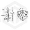 Трехкулачковый самоцентрирующий токарный патрон серии  K11-200A/D-6 Трехкулачковый самоцентрирующий токарный патрон серии  K11-200A/D-6