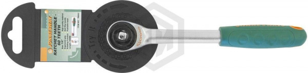 Jonnesway R6602 Рукоятка трещоточная ротационная со сквозным приводом 1/4"DR, 60 зубцов, 180 мм Jonnesway R6602 Рукоятка трещоточная ротационная со сквозным приводом 1/4"DR, 60 зубцов, 180 мм
