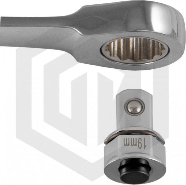 Jonnesway W45316S-AD12 Привод-переходник 1/2"DR для ключа накидного 19 мм Jonnesway W45316S-AD12 Привод-переходник 1/2"DR для ключа накидного 19 мм