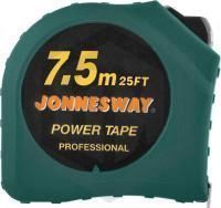 Jonnesway MT0303 Рулетка в обрезиненном корпусе, 7.5 м Jonnesway MT0303 Рулетка в обрезиненном корпусе, 7.5 м