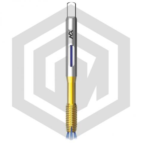 Метчик бесстружечный M10 4960NXIKZN DIN 2174 6HX HSSE TiN NAREX