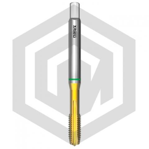Метчик машинный M3 1710 DIN 371 B 6H HSSE V3 TiN NAREX