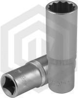 Jonnesway S04HD4719 Головка торцевая глубокая 12-гранная 1/2"DR, 19 мм