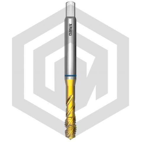 Метчик машинный UNC 3/8-16 2264 DIN 371 RSP40 2BX HSSE TiN NAREX