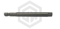 Jonnesway D1100ADP14 Переходник для механизированного инструмента 1/4"HDRх1/4"DR, 100мм