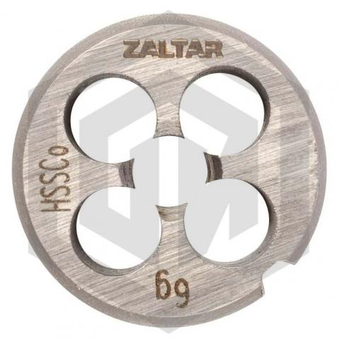 Плашка круглая M8x1.25 DIN EN 22568 6g HSS-E ZALTAR