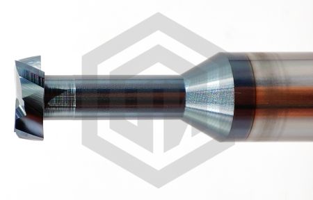 Фреза T-образная T550 D10-h4-L60-T4-AlTiN-HRC60 STI