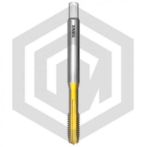 Метчик машинный UNC 5/16-18 1514 DIN 371 B 2B HSSE TiN NAREX