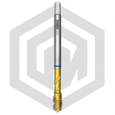 Метчик машинный UNC 1-8 4264 DIN 376 RSP40 2BX HSSE TiN NAREX