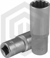 Jonnesway S04HD4721 Головка торцевая глубокая 12-гранная 1/2"DR, 21 мм