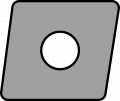 C-РОМБИЧЕСКАЯ 80° C-РОМБИЧЕСКАЯ 80°