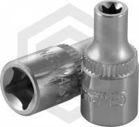 Jonnesway S06H206 Головка торцевая 1/4"DR, внешний TORX®, Е6 Jonnesway S06H206 Головка торцевая 1/4"DR, внешний TORX®, Е6
