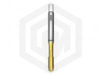 Метчик машинный M10 1660 DIN 371 B ISO2 HSSE TiN NAREX Метчик машинный M10 1660 DIN 371 B ISO2 HSSE TiN NAREX