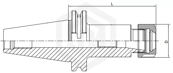 Патрон цанговый SK50-ER20A-70 DIN 69871 STI Патрон цанговый SK50-ER20A-70 DIN 69871 STI