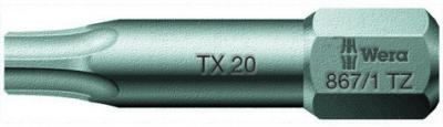 867/1 TZ TORX® бита торсионная, 1/4" C6.3, TX 40 x 25 мм