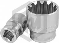 Jonnesway S68H3115 Головка торцевая SUPER TECH 3/8"DR, 15 мм,19/32"