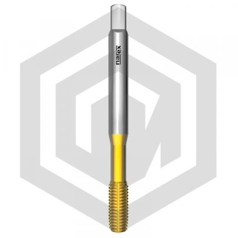 Метчик бесстружечный M12 2960 DIN 2174 6HX HSSE TiN NAREX