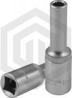 Jonnesway S04HD4708 Головка торцевая глубокая 12-гранная 1/2"DR, 8 мм