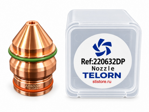 Сопло двойное 400A 220632DP TELORN
