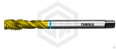 Метчик машинный M10 4260 DIN 376 RSP35 ISO2 HSSE TiN NAREX Метчик машинный M10 4260 DIN 376 RSP35 ISO2 HSSE TiN NAREX