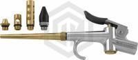 Jonnesway JAT-6904S Пистолет продувочный с насадками, 5 предметов Jonnesway JAT-6904S Пистолет продувочный с насадками, 5 предметов