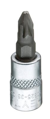 50825-35 Головка торцевая с вставкой-битой Pozidriv, 1/4", PZ1 x 36 мм