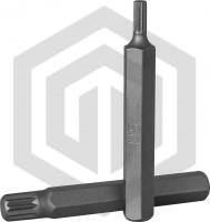 Jonnesway D10M75M08A Вставка-бита 10 мм DR SPLINE, М8, 75 мм