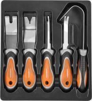 Jonnesway AB030079 Съемники пистонов обшивки дверей в наборе Jonnesway AB030079 Съемники пистонов обшивки дверей в наборе