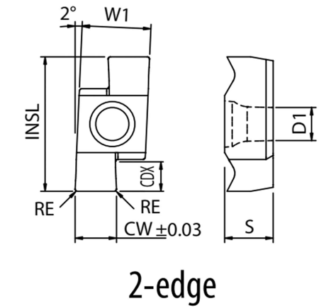 Пластина GER300D-16 MS3015 STI Пластина GER300D-16 MS3015 STI