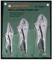Jonnesway P32M03S Зажимы ручные в наборе, 3 предмета Jonnesway P32M03S Зажимы ручные в наборе, 3 предмета
