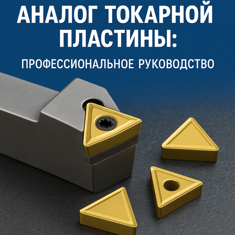 Как выбрать аналог токарной пластины: профессиональное руководство