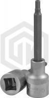 Jonnesway S09H4305 Насадка торцевая 1/2"DR с вставкой-битой шестигранной, H5, 100 мм