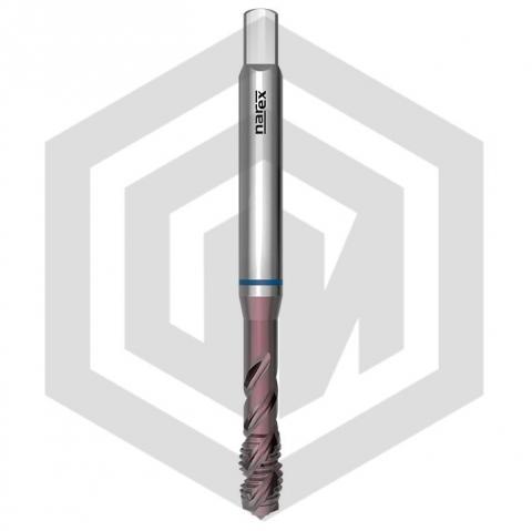 Метчик машинный M10 2280 DIN 371 RSP40 6H HSSE TiCN NAREX
