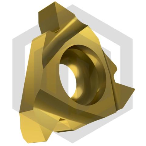 Пластина TN 16NRG60:T8030 DORMER&PRAMET Пластина TN 16NRG60:T8030 DORMER&PRAMET