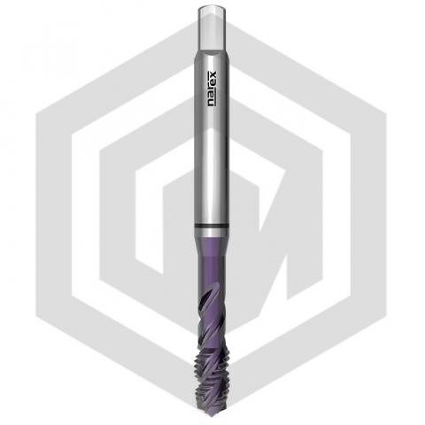 Метчик машинный M4 2870 DIN 371 RSP40 6H HSSE PM FNT NAREX