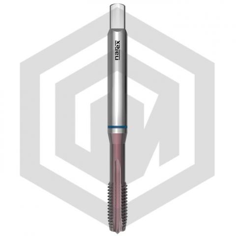 Метчик машинный M10 1680 DIN 371 B 6H HSSE TiCN NAREX