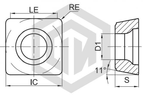 Пластина SPMT120408-CM GM2140 GESAK