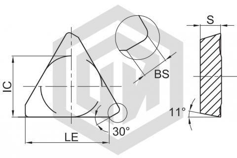 Пластина TPKR1603PPTR GA4225 GESAK