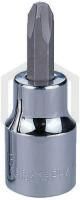 Jonnesway S51H404 Насадка торцевая 1/2"DR с вставкой-битой, РН4, 55 мм