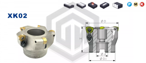Фреза торцевая XK02.06A22.050.04 SANT