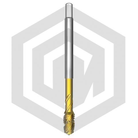 Метчик машинный M8x1.25 DIN376 С HSSE TiN GSR