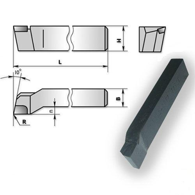 Резец токарный проходной упорный прямой